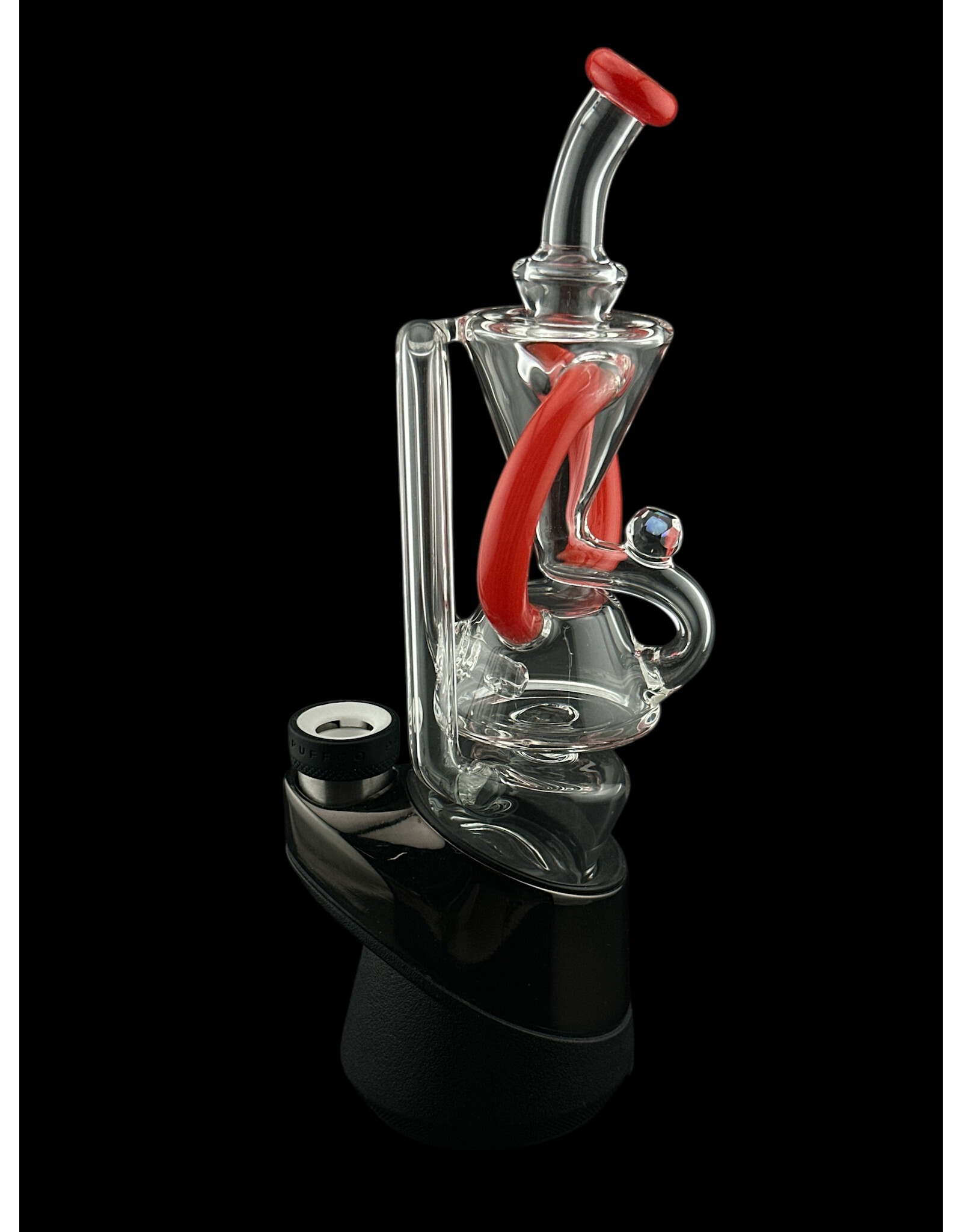 Superior ECO Red Floater Puffco Peak Attachment