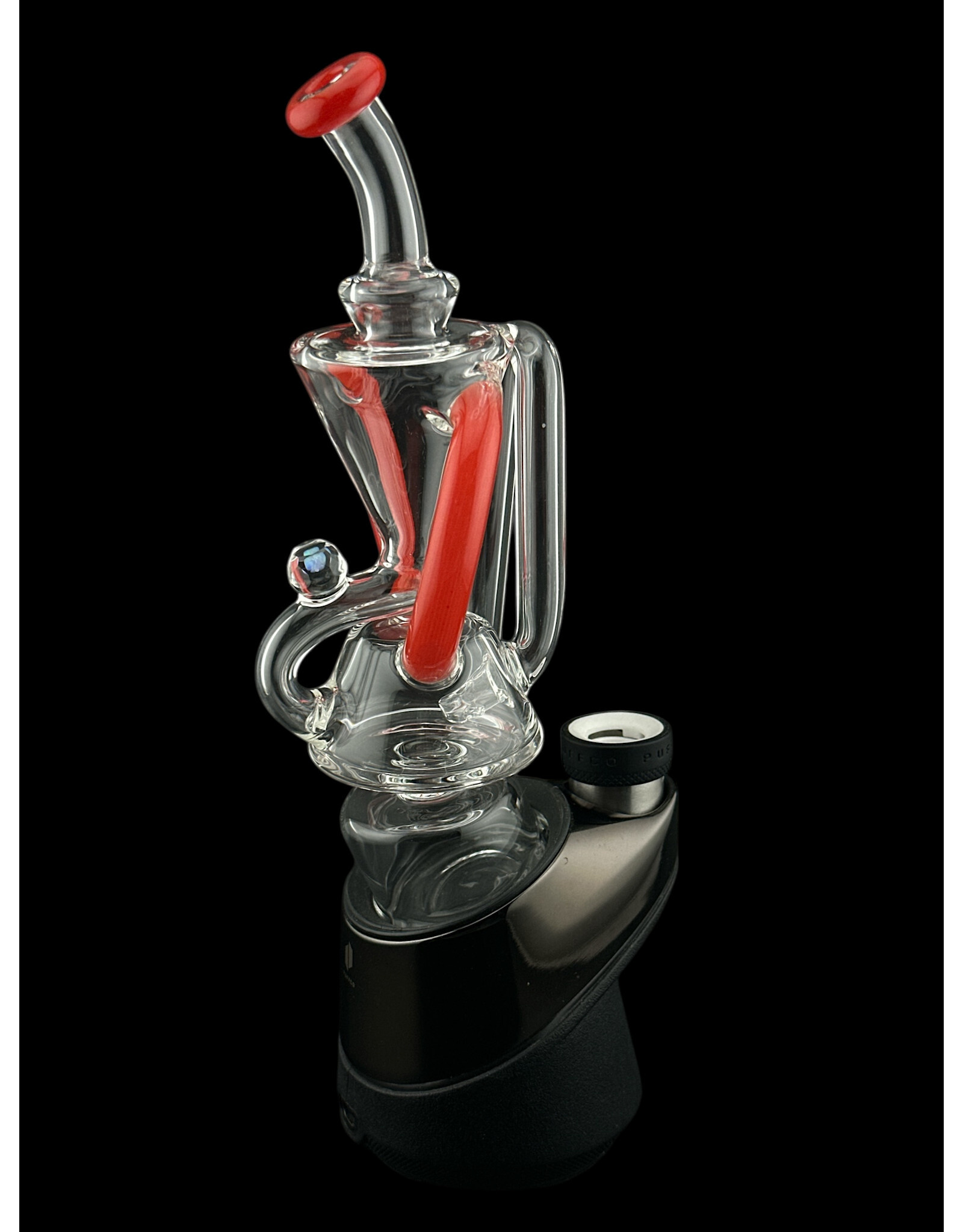 Superior ECO Red Floater Puffco Peak Attachment