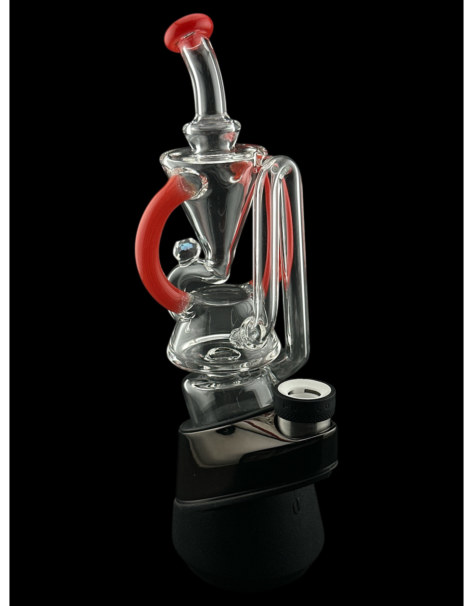 Superior ECO Red Floater Puffco Peak Attachment