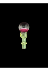 Tokr Glass Marble Rose/Slyme Joystick Cap for Puffco Peak 3DXL by Tokr Glass