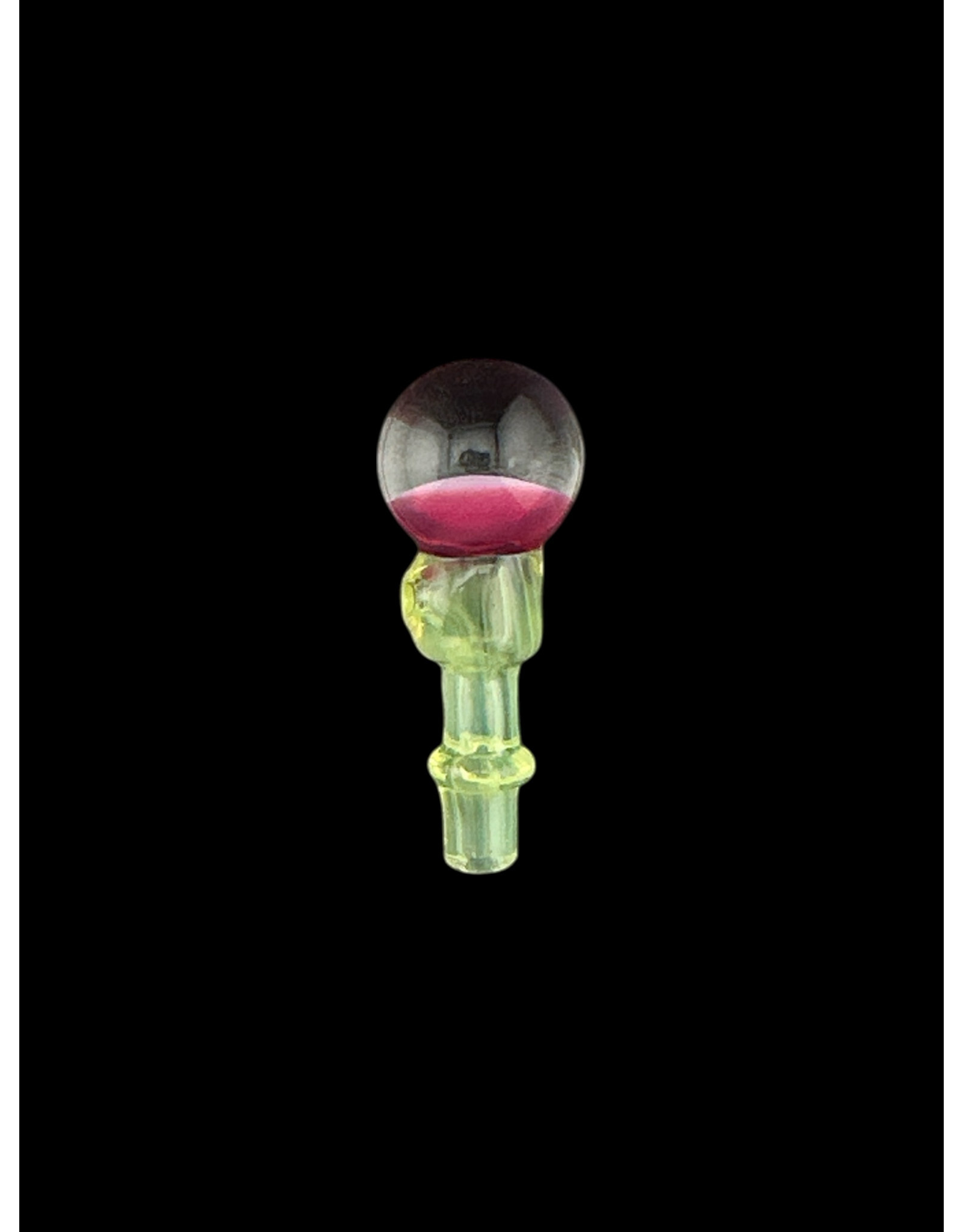 Tokr Glass Marble Rose/Slyme Joystick Cap for Puffco Peak 3DXL by Tokr Glass