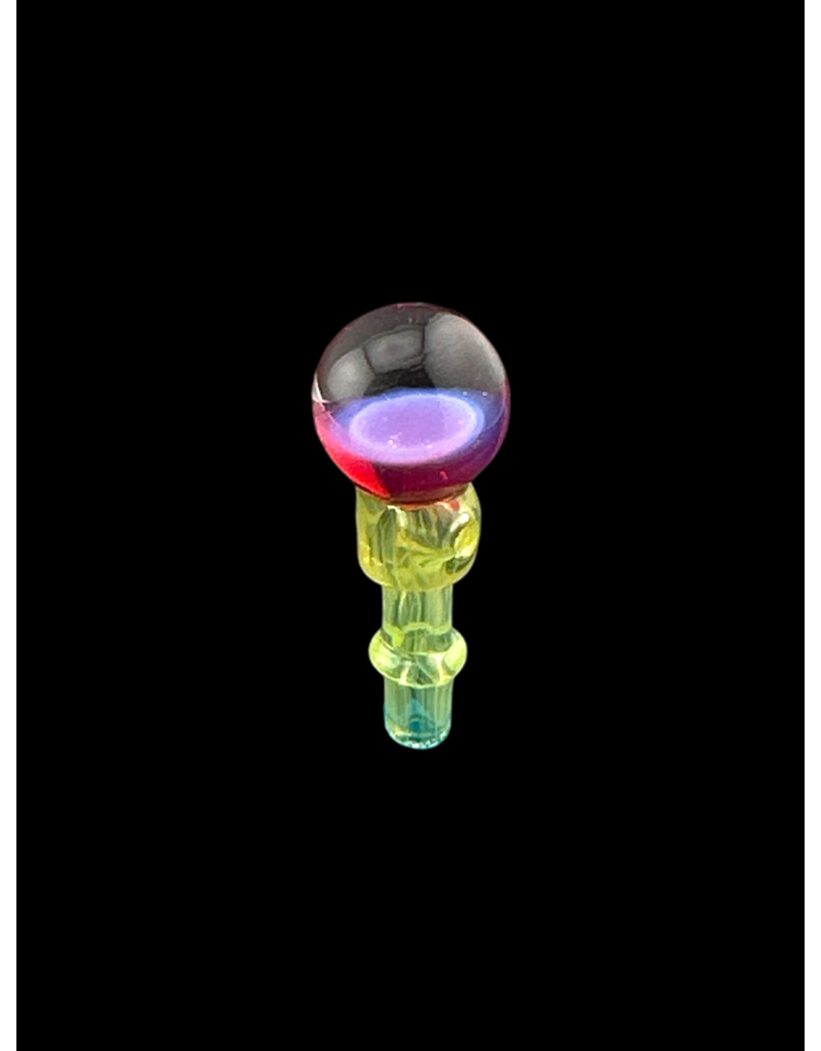 Tokr Glass Marble Rose/Slyme Joystick Cap for Puffco Peak 3DXL by Tokr Glass