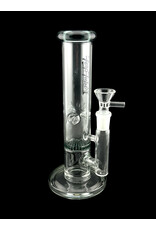 Terp Tube Terp Tube 9" Straight Disc Black Accent  Water Pipe