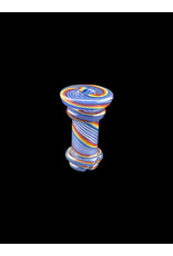 Yo Dabba Dabba Rainbow Straight Puffco Pivot Glass Top