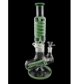 Hypnotized Glass 14" Glycerin Coil Inline Assorted Color