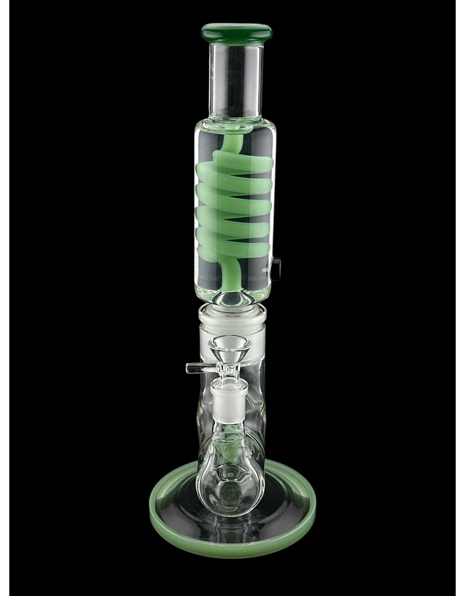 Hypnotized Glass 14" Glycerin Coil Inline