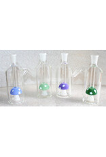 Hypnotized Glass Mushroom Ashcatcher - 14mm 45 | Colors Vary