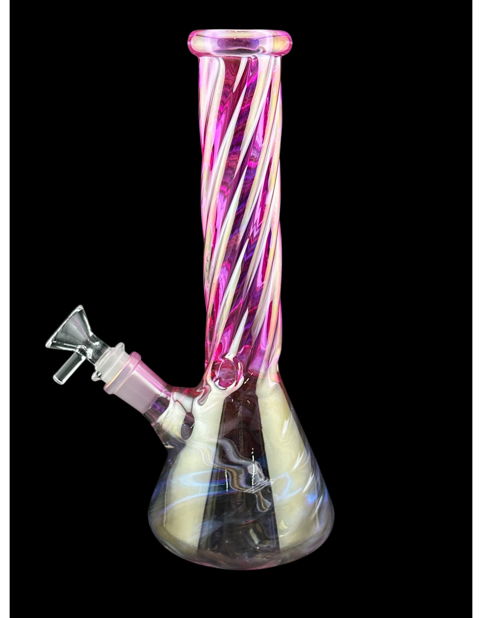 Hypnotized Glass 10" Anodized Twist Beaker