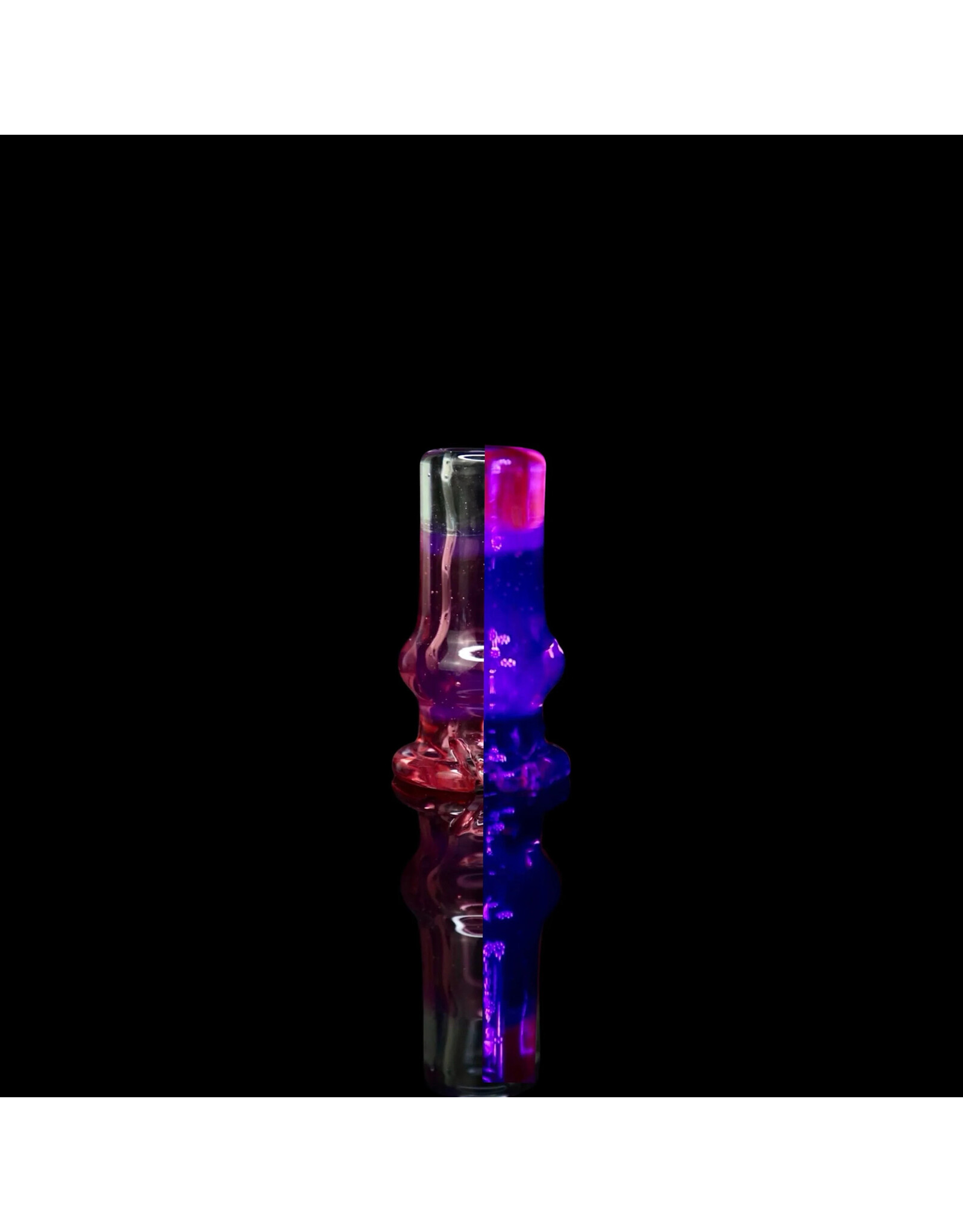 Tokr Glass Tokr Pivot Mouthpiece Rose Cloud/UV Pink