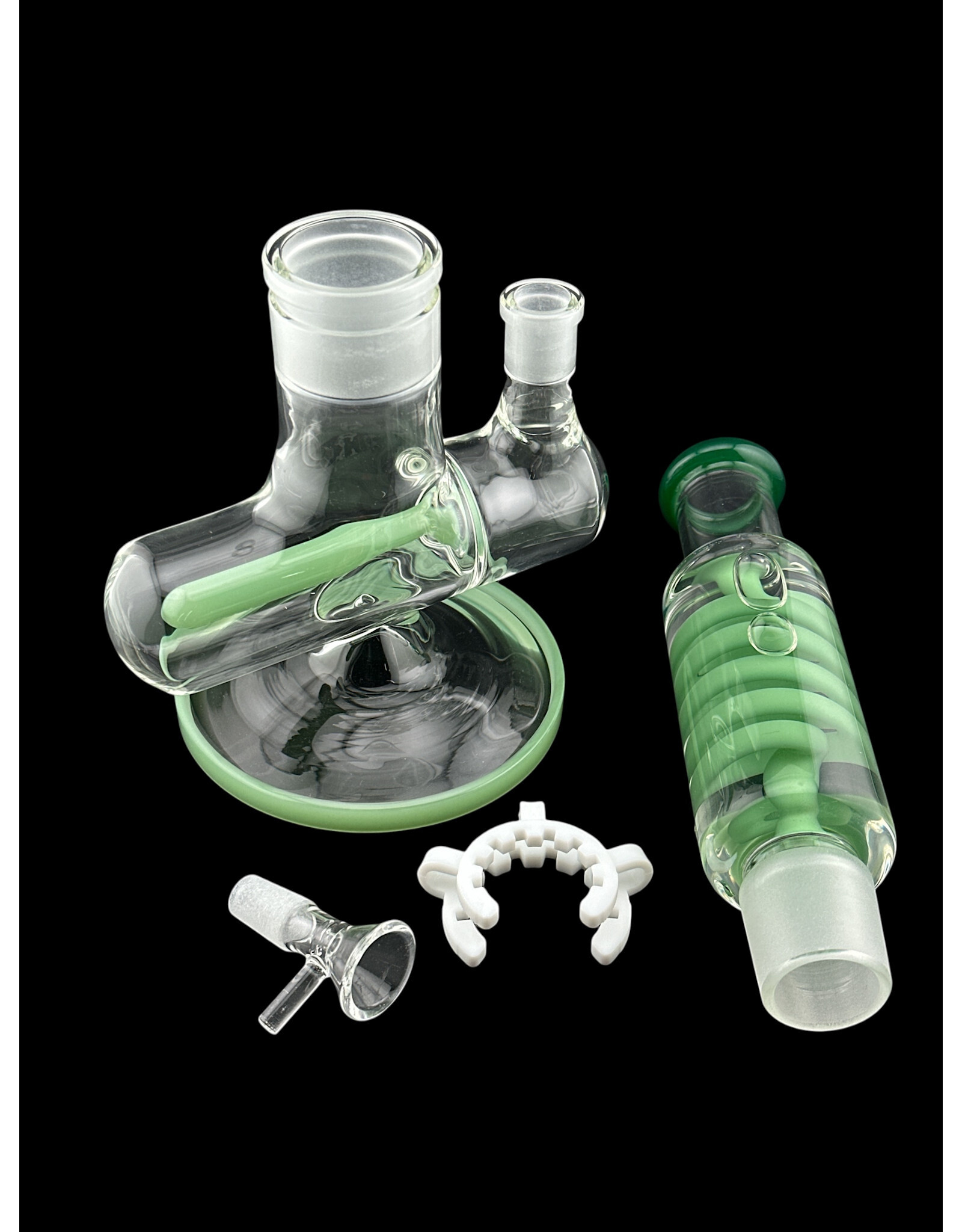 Hypnotized Glass 14" Glycerin Coil Inline