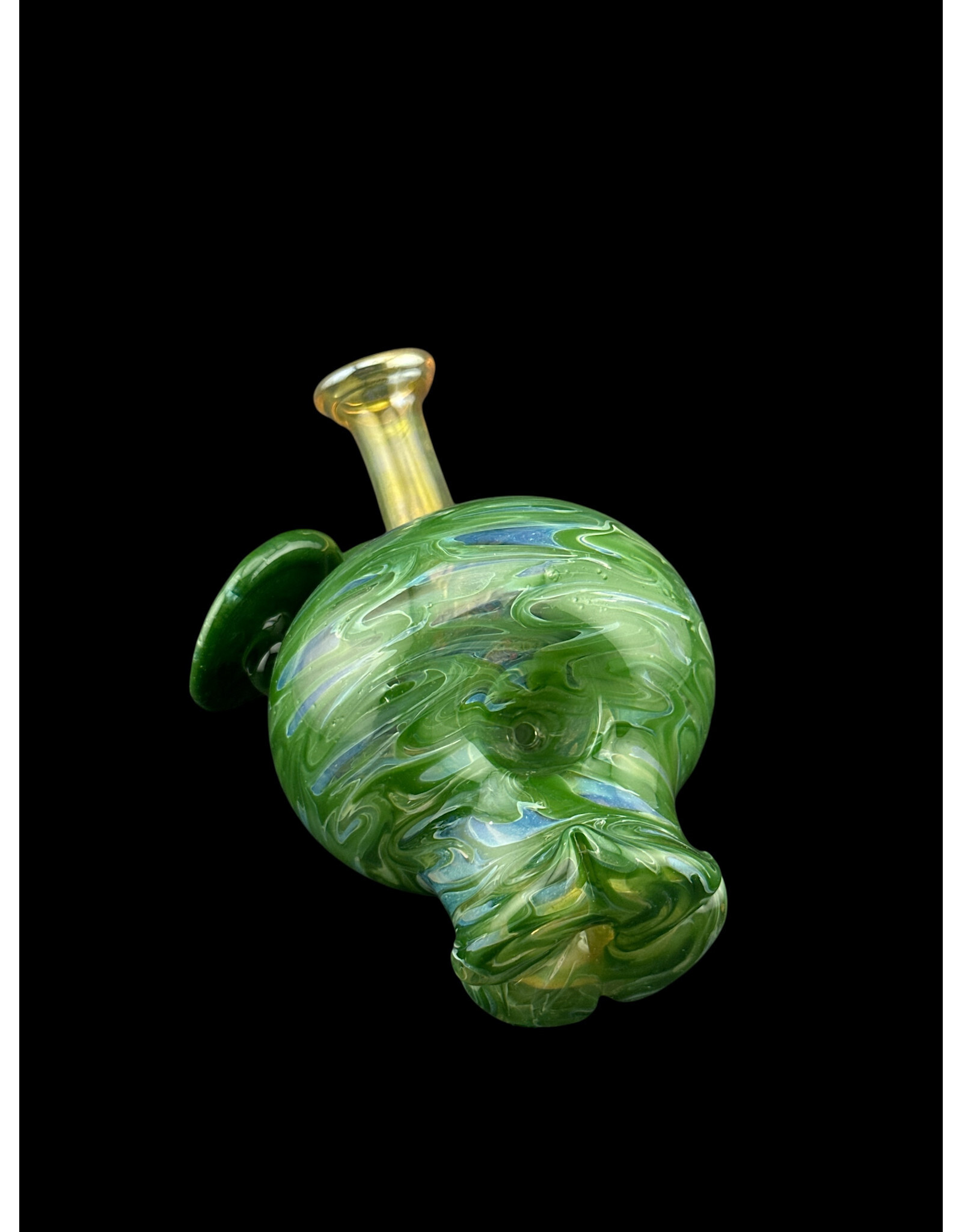 Mathematix Full Size Green Glass Apple Pipe