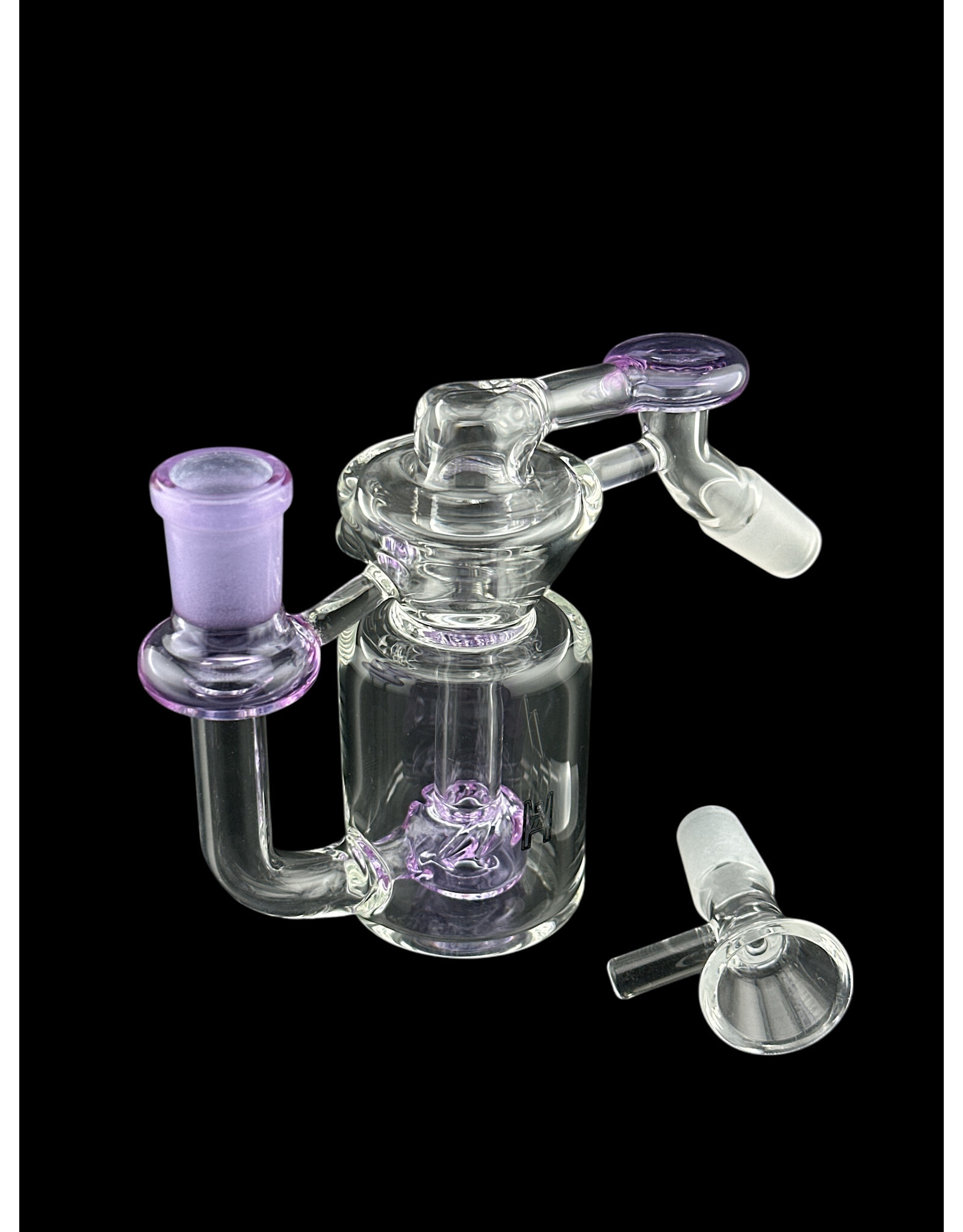 Human Grade Human Grade 45 Degree Recycler Ash Catcher Lavender Accent