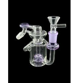 Human Grade Human Grade 45 Degree Recycler Ash Catcher Lavender Accent