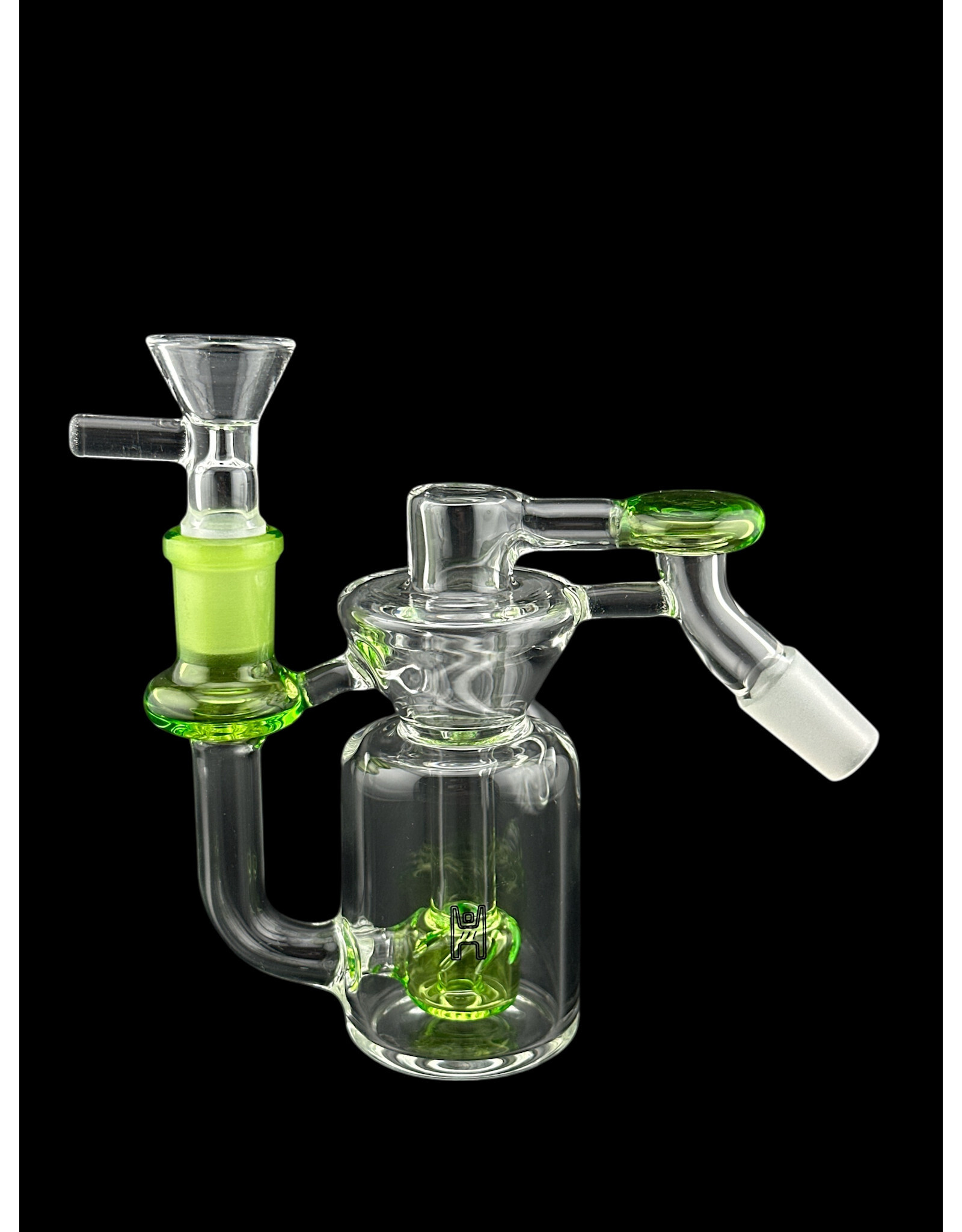 Human Grade Human Grade 45 Degree Recycler Ash Catcher Green Accent