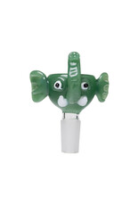 Human Grade Human Grade Elephant Head Bowl 14mm Assorted Colors