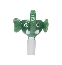 Human Grade Human Grade Elephant Head Bowl 14mm Assorted Colors