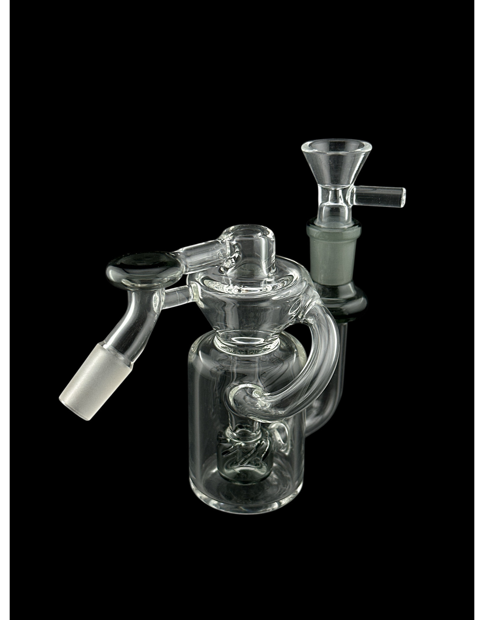 Human Grade Human Grade 45 Degree Recycler Ash Catcher Smoke Accent