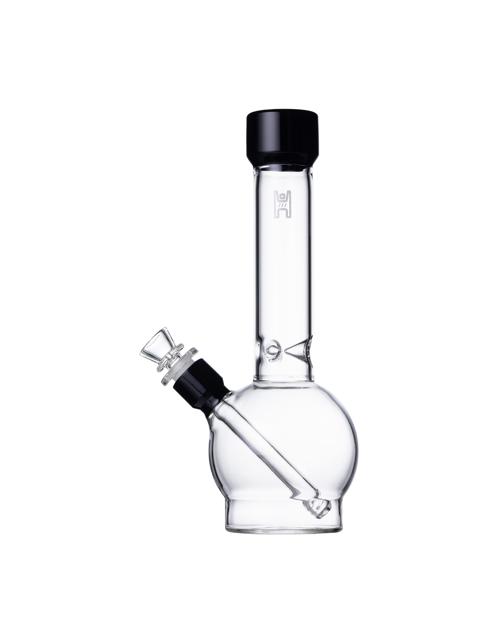 Human Grade Human Grade Black Accent 12" Ball Water Pipe