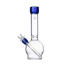 Human Grade Human Grade Blue Accent 12" Ball Water Pipe
