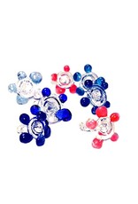 White Rhino Glass Flower Daisy Screens