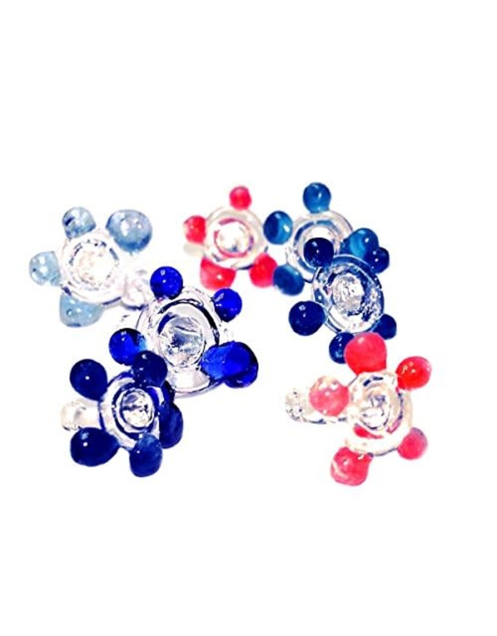 White Rhino Glass Flower Daisy Screens