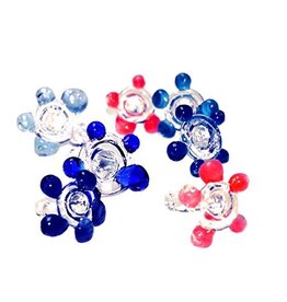 White Rhino Glass Flower Daisy Screens