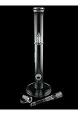 Sovereignty glass 44x4 Diffy Tube With Removable 180 Grid Downstem Clear