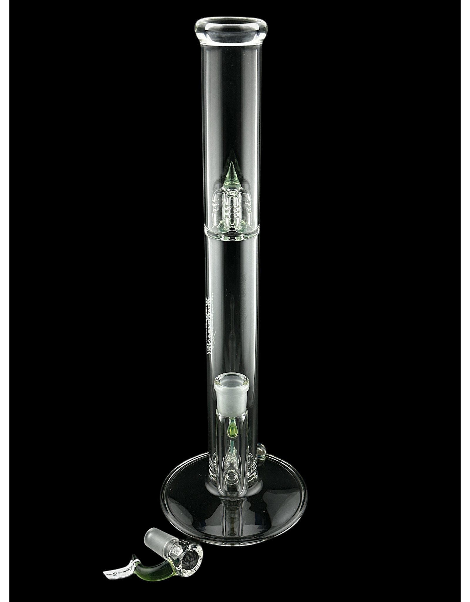 Sovereignty glass 44x4 G Line With Millie Minor Accent Egyptian Green