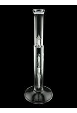 Sovereignty glass Bishop Diffy Tube With Removable 180 Grid Downstem Clear