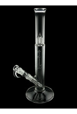 Sovereignty glass Bishop Diffy Tube With Removable 180 Grid Downstem Clear