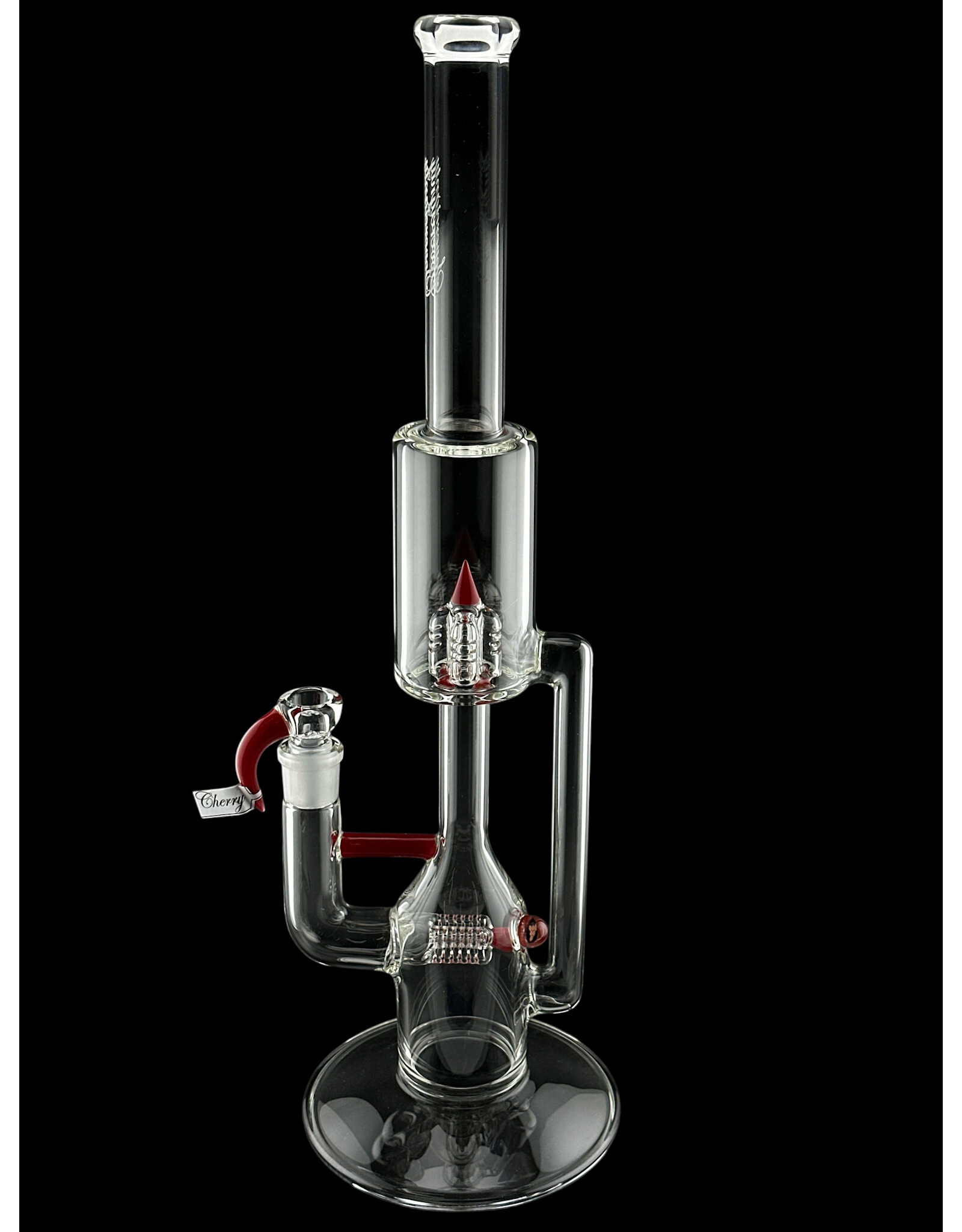 Sovereignty glass Full Size Hornet 3 Line Minor Accent Cherry With Millie And Moodmat
