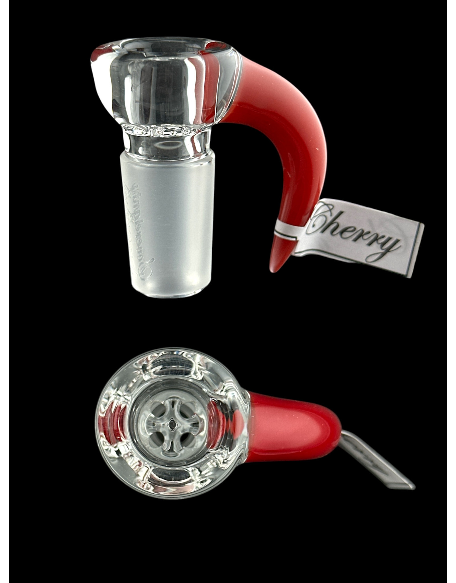 Sovereignty glass Full Size Hornet 3 Line Minor Accent Cherry With Millie And Moodmat