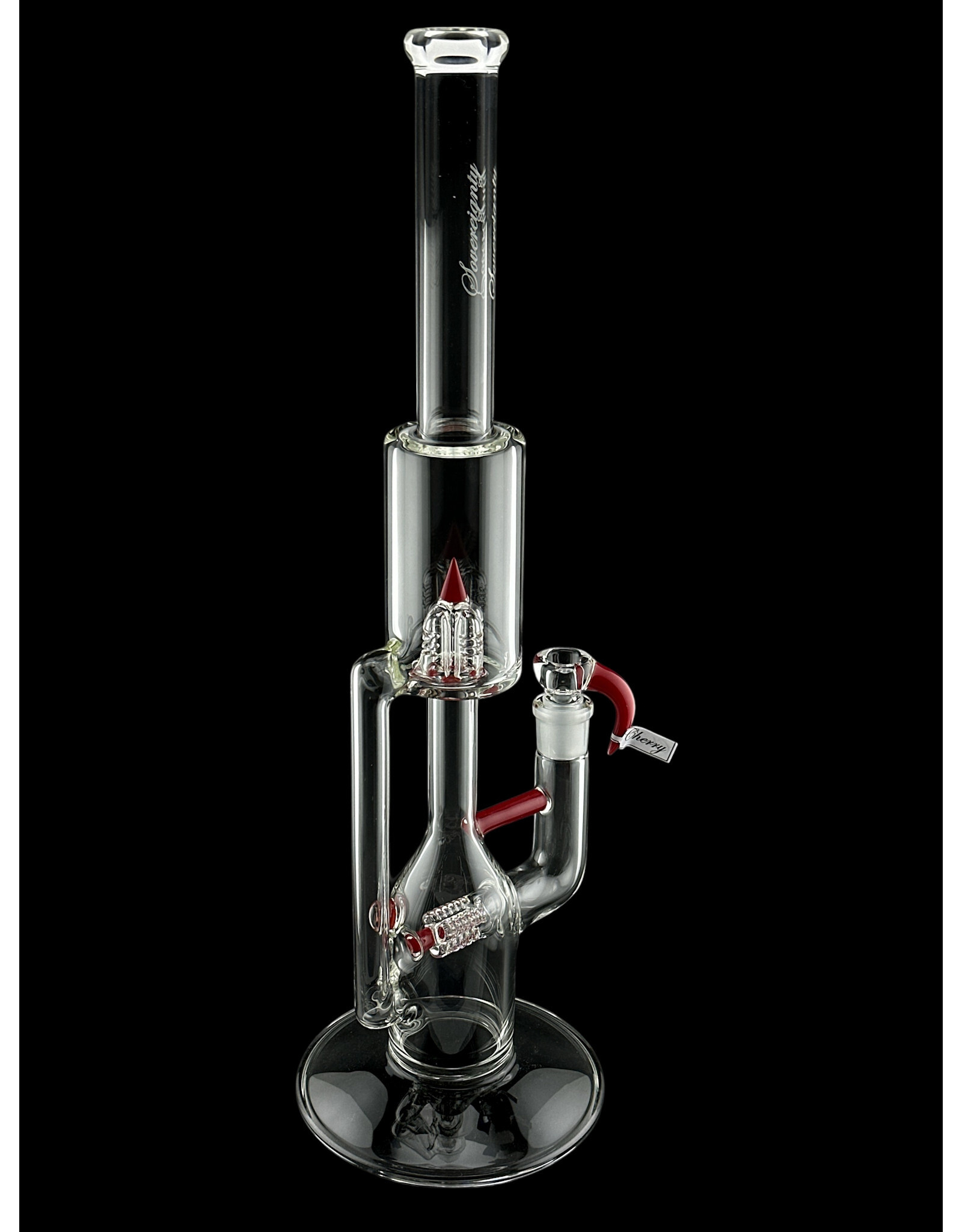 Sovereignty glass Full Size Hornet 3 Line Minor Accent Cherry With Millie And Moodmat