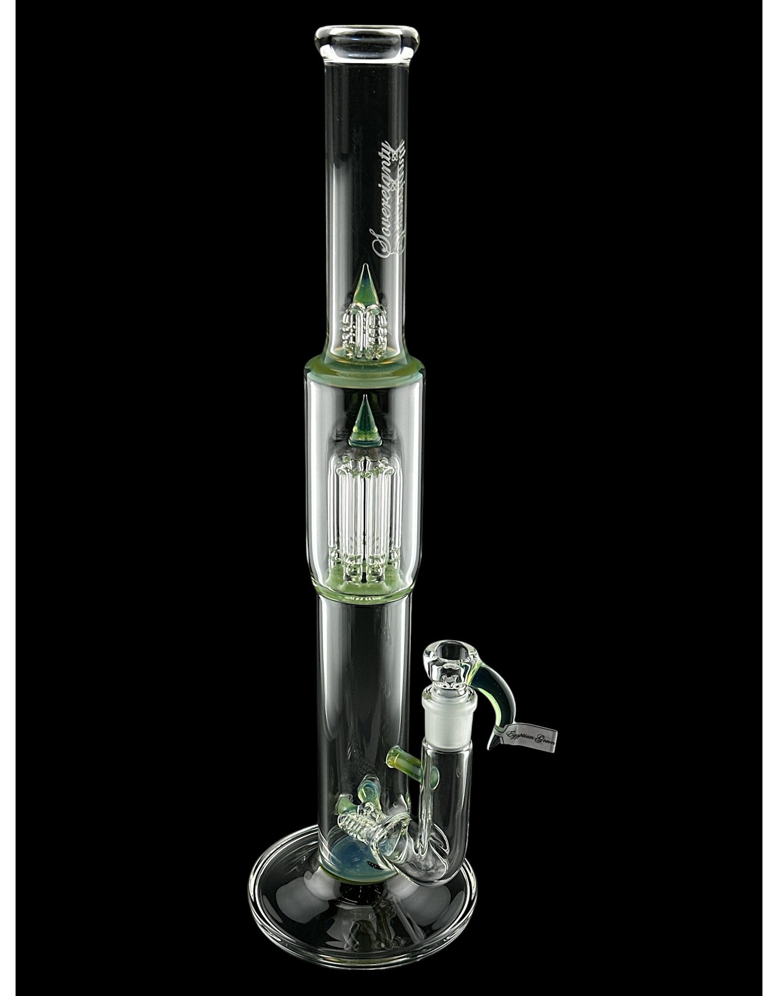 Sovereignty glass 8 Tree To G Line Egyptian Green With Millie Partial Accent With Moodmat