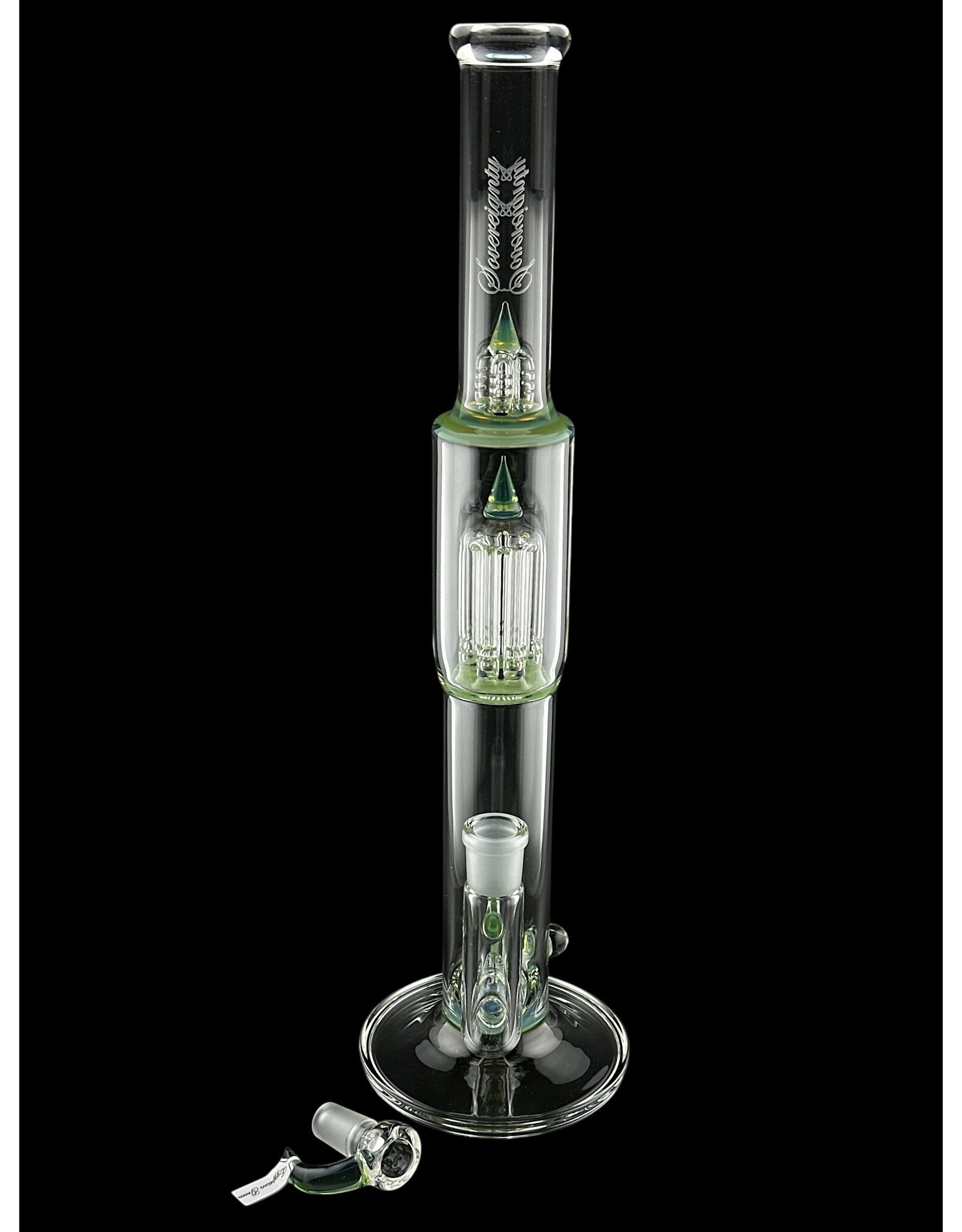 Sovereignty glass 8 Tree To G Line Egyptian Green With Millie Partial Accent With Moodmat