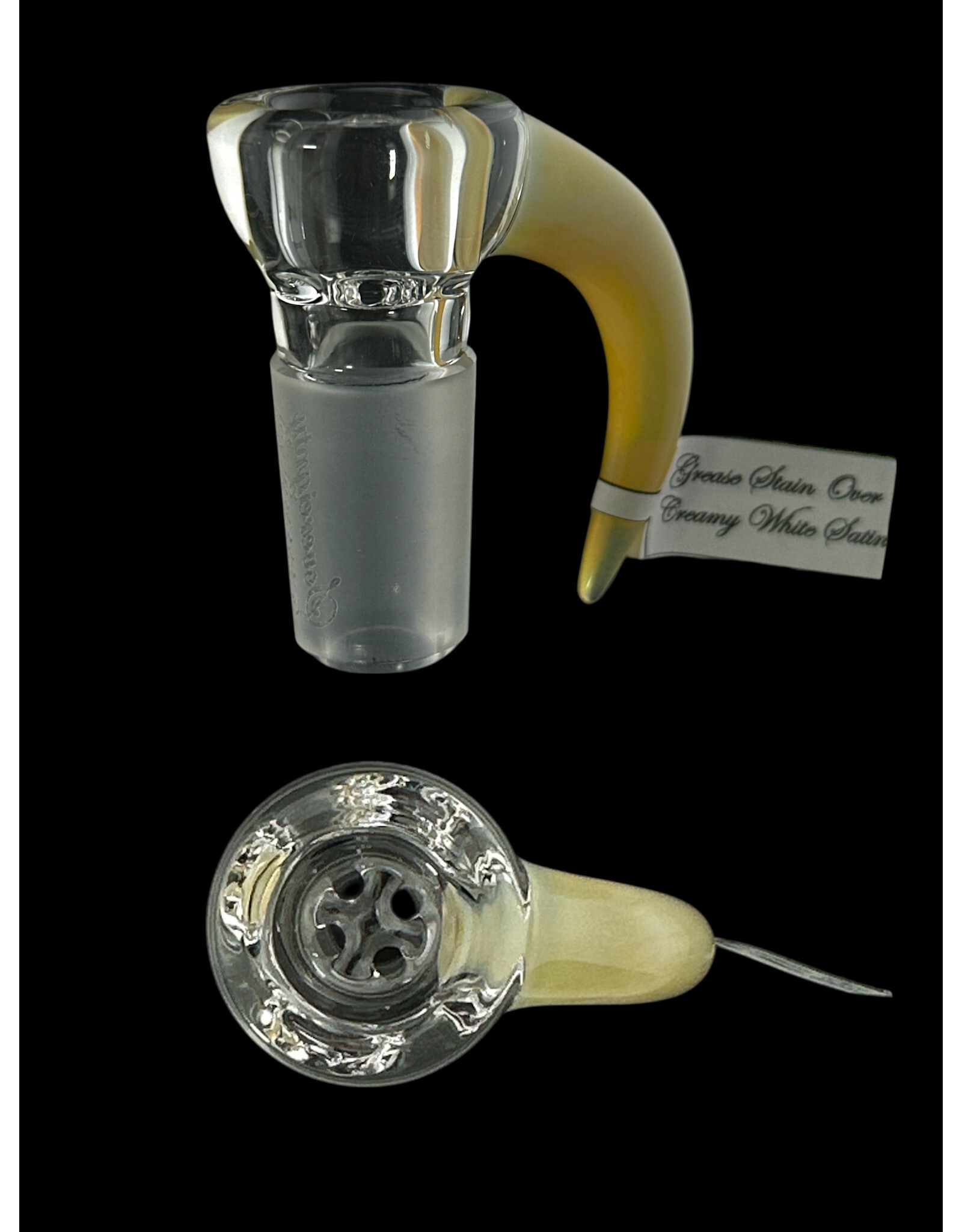 Sovereignty glass King 12 Minor Accent Stemline  Grease Stain Over White Satin With Millie 20mm 9 Cut Upgrid To 12 Tree With Moodmat