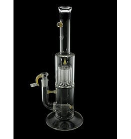 Sovereignty glass King 12 Minor Accent Stemline  Grease Stain Over White Satin With Millie 20mm 9 Cut Upgrid To 12 Tree With Moodmat