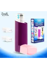 Smyle Labs Smyle Labs Inhaler 510 Cart Battery + Cloud Filters Purple