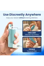 Smyle Labs Smyle Labs Inhaler 510 Cart Battery + Cloud Filters Purple