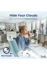 Smyle Labs Smyle Labs Inhaler 510 Cart Battery + Cloud Filters Purple