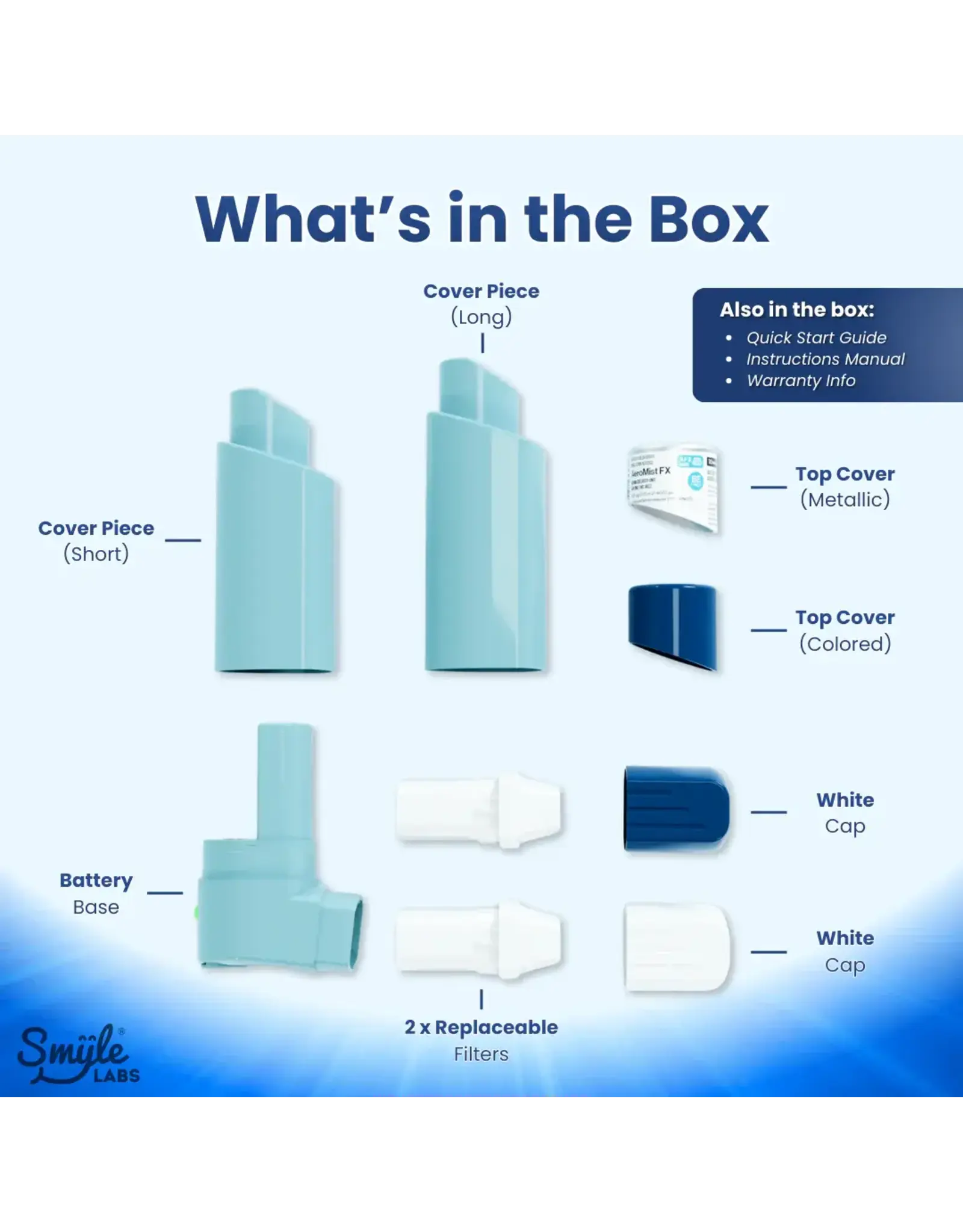 Smyle Labs Smyle Labs Inhaler 510 Cart Battery + Cloud Filters Purple
