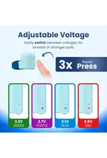 Smyle Labs Smyle Labs Inhaler 510 Cart Battery + Cloud Filters Purple