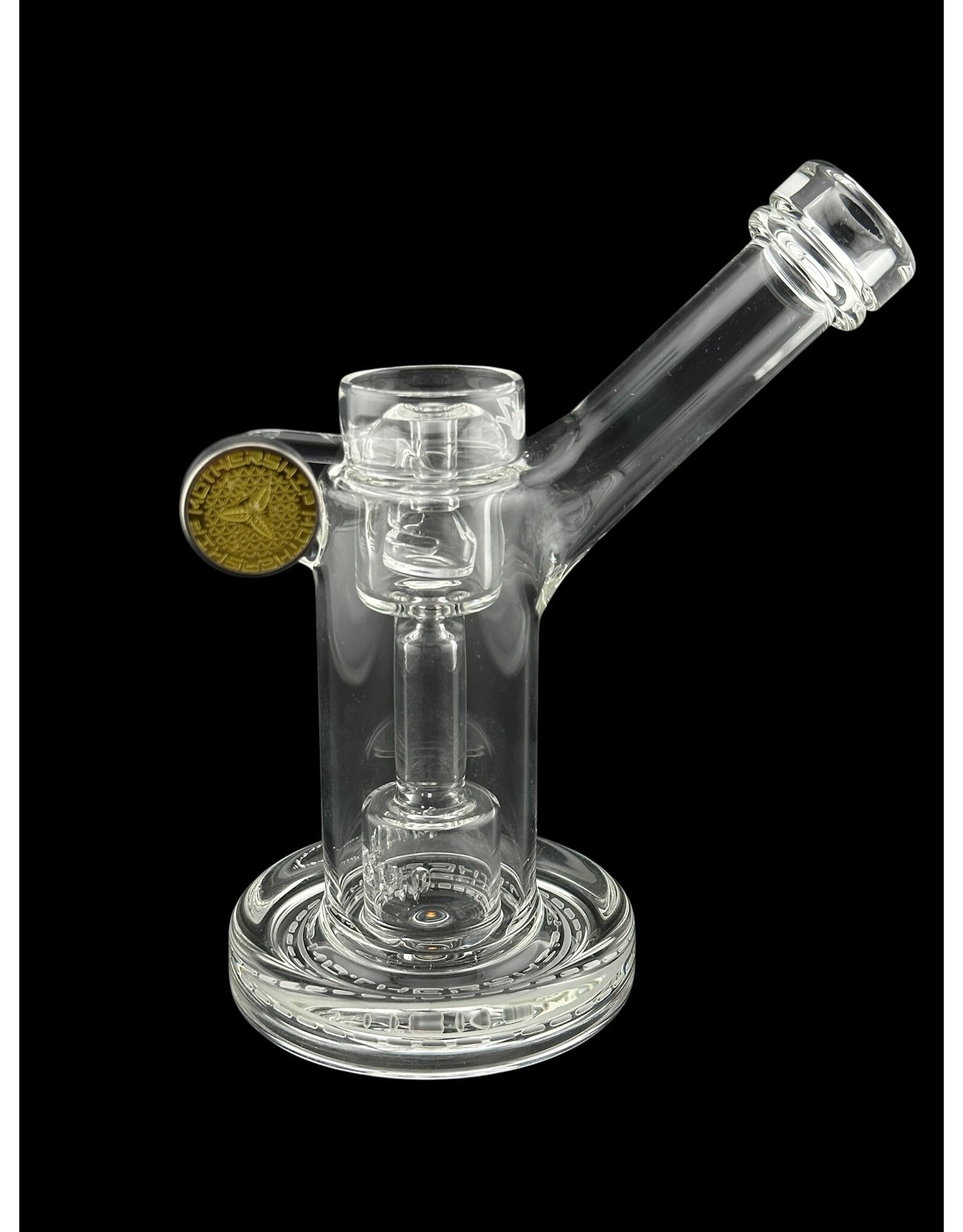 mothership glass Mothership Mini Bub With Yellow Dial