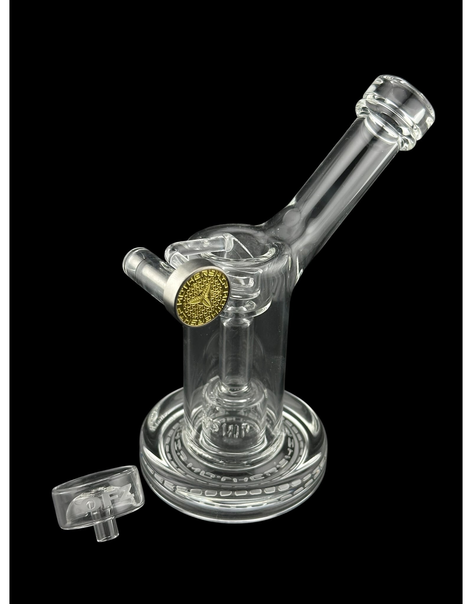 mothership glass Mothership Mini Bub With Yellow Dial