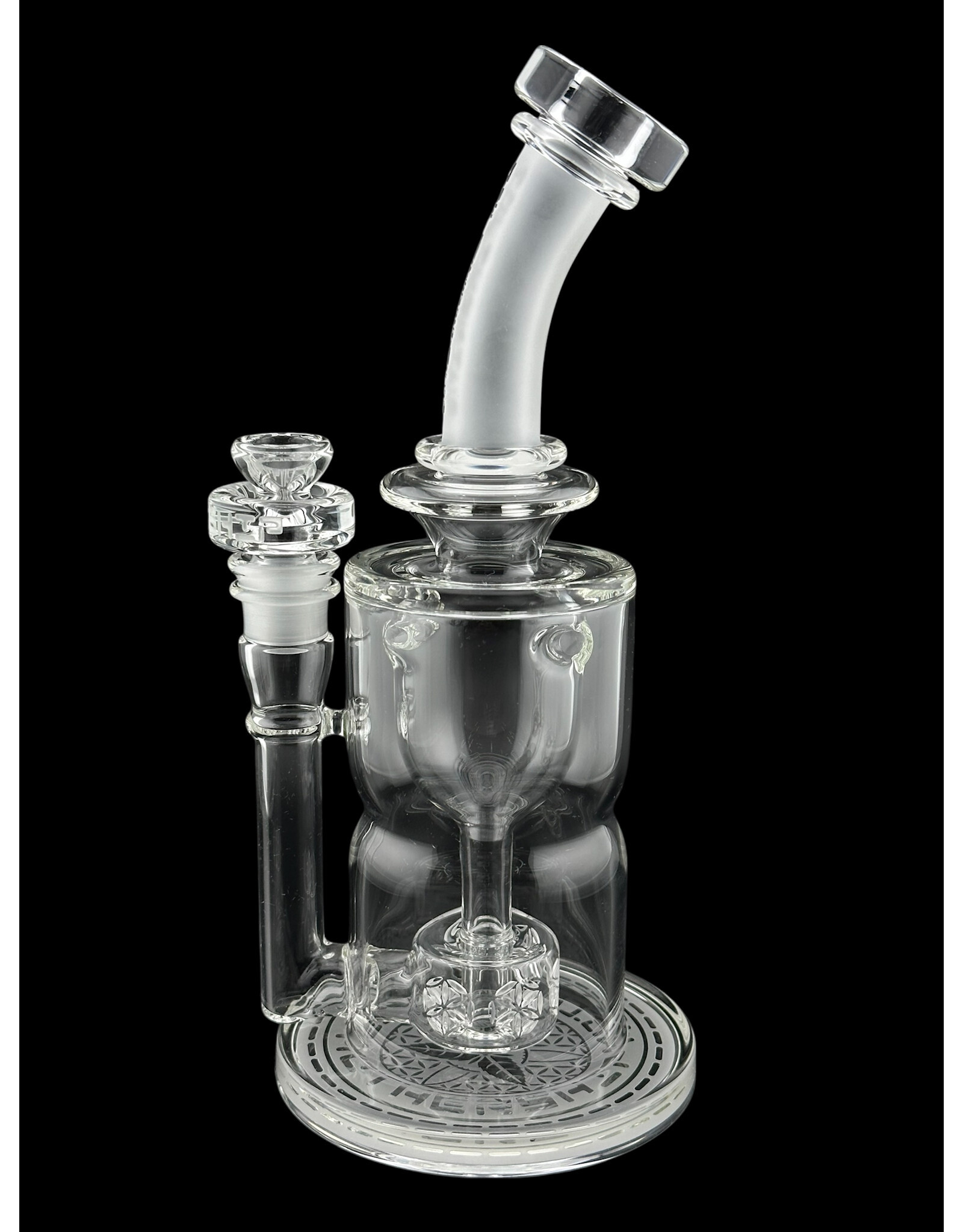 mothership glass Mothership Torus With Blasted Neck And Bowl