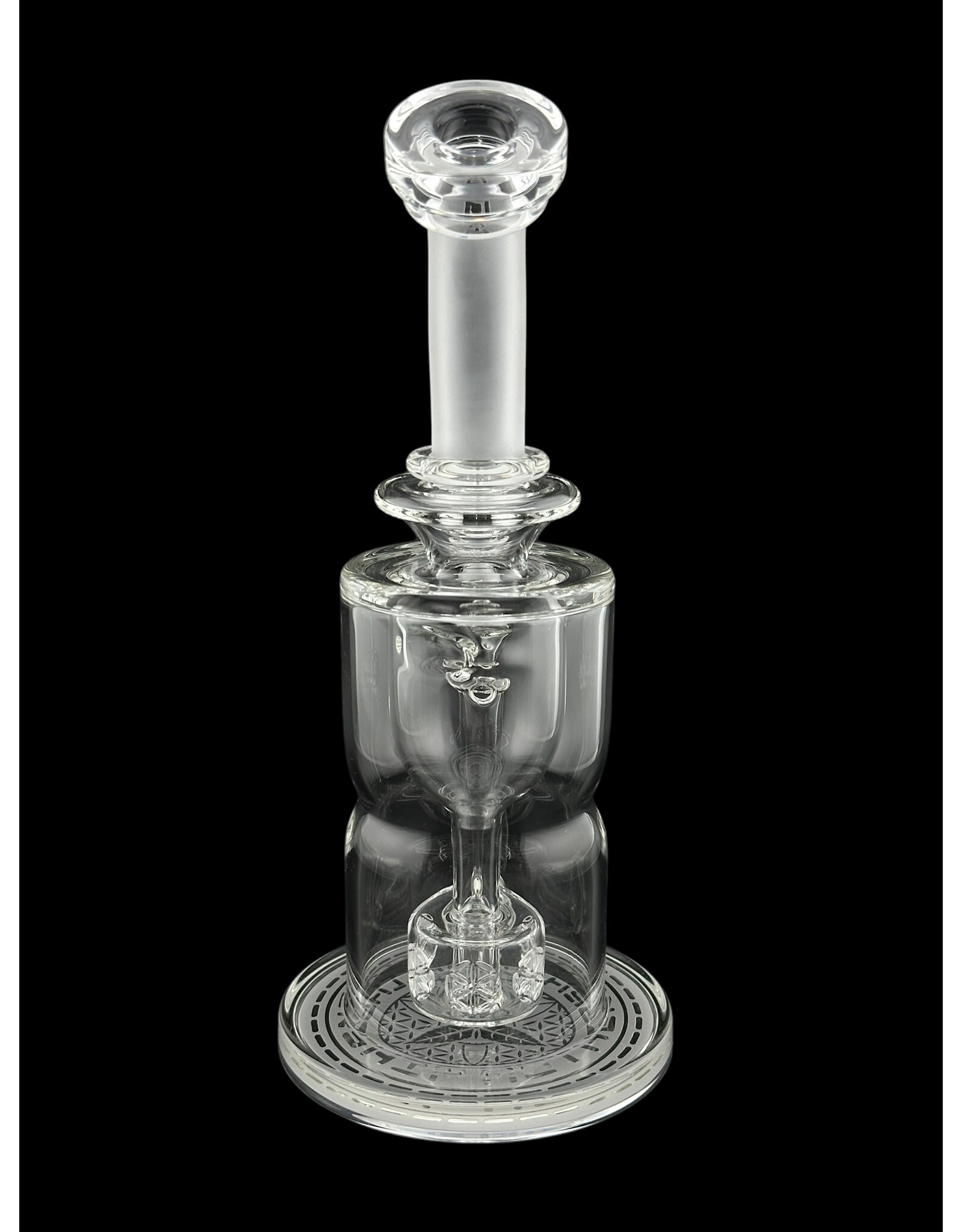mothership glass Mothership Torus With Blasted Neck And Bowl