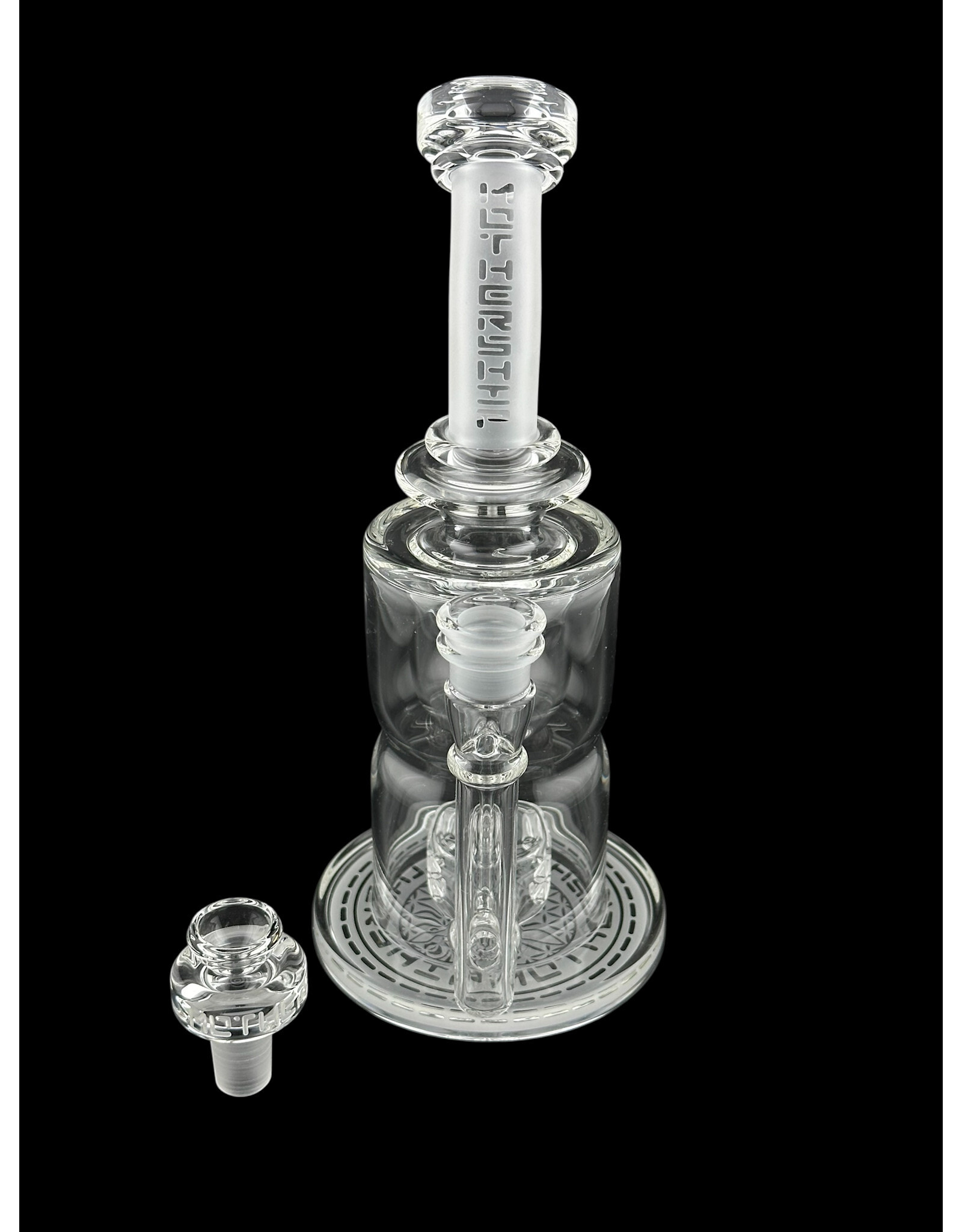 mothership glass Mothership Torus With Blasted Neck And Bowl