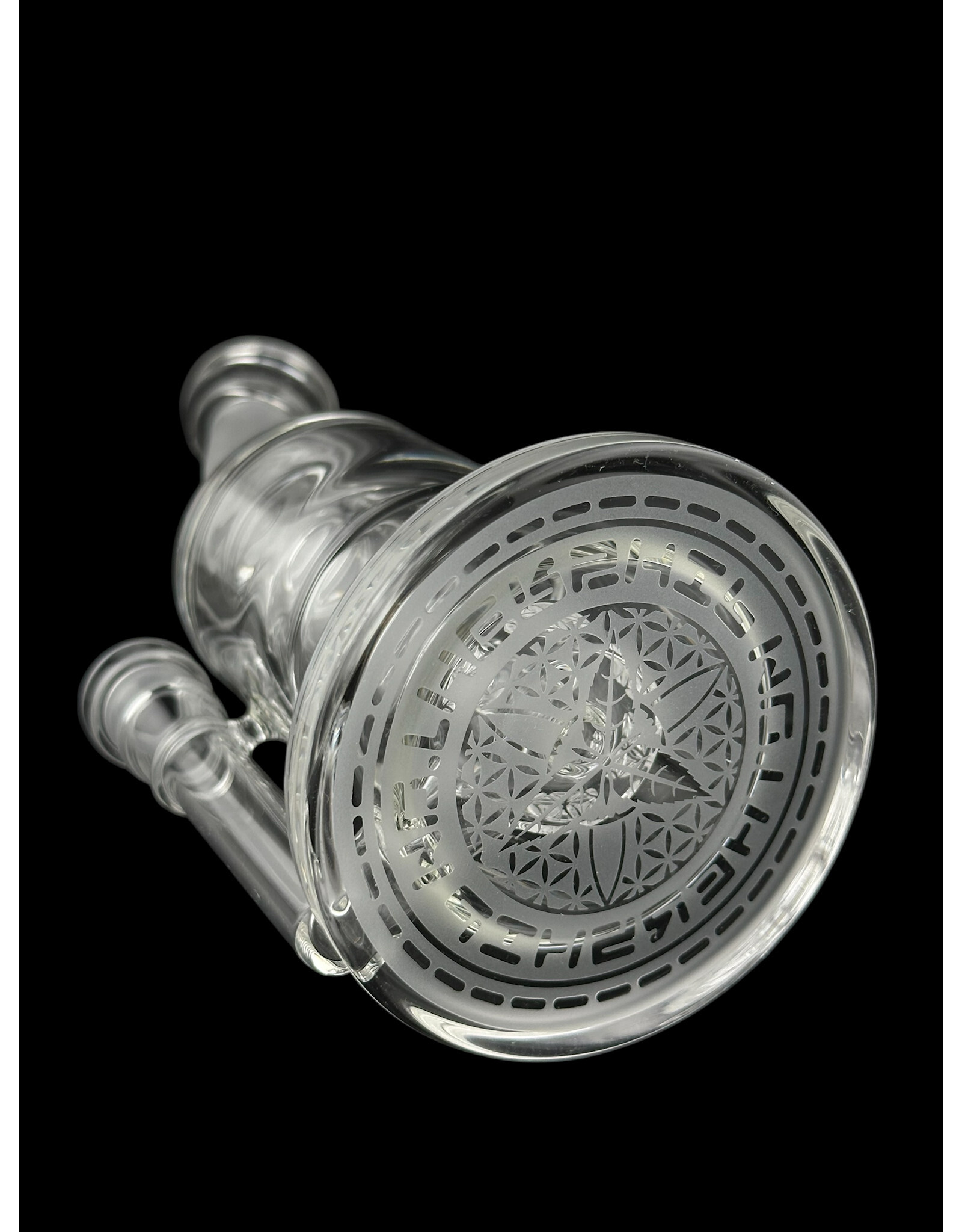 mothership glass Mothership Torus With Blasted Neck And Bowl