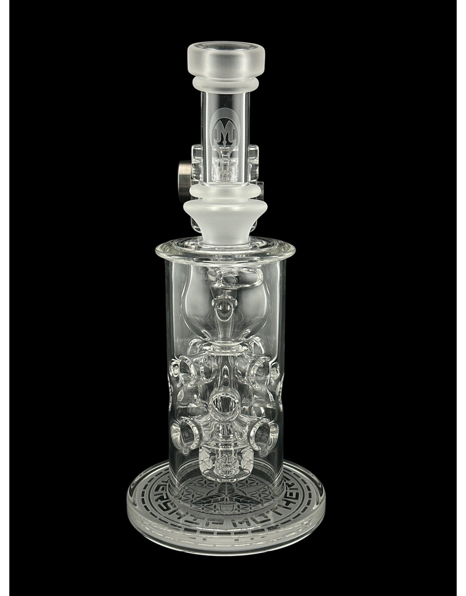 mothership glass Mothership Straight Fab Torus Clear w/ Mega Pot and OFZ