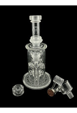 mothership glass Mothership Straight Fab Torus Clear w/ Mega Pot and OFZ